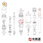 Fit for marine injectors 12 valve cummins-marine two stroke diesel engine components